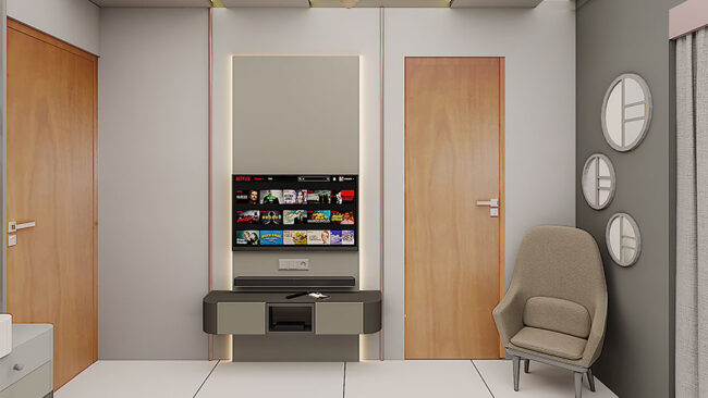 3 BHK Interior Design in Ahmedabad