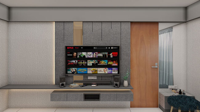 3 BHK Interior Design in Gandhinagar