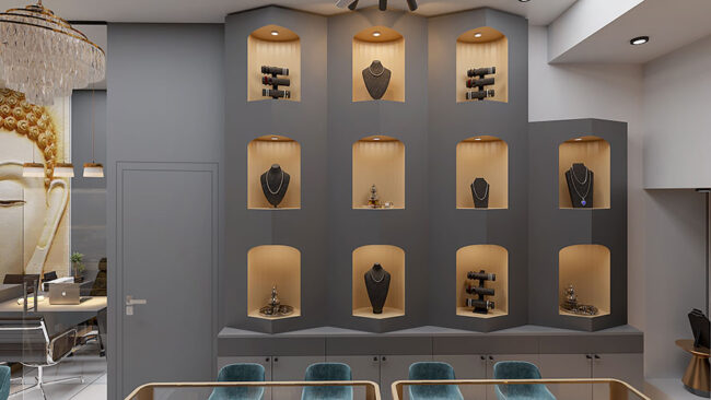 Jewellers Interior Design in Ahmedabad